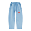 Unisex Vintage Wash Barrel Leg Fleece Sweatpants