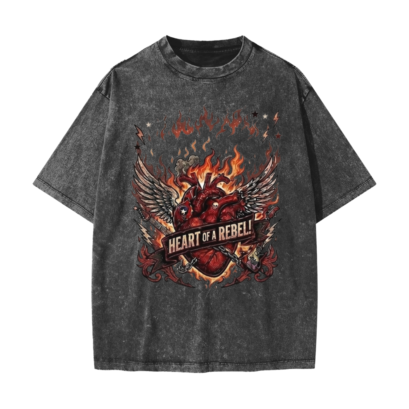 Heavyweight Snow Washed T-Shirt