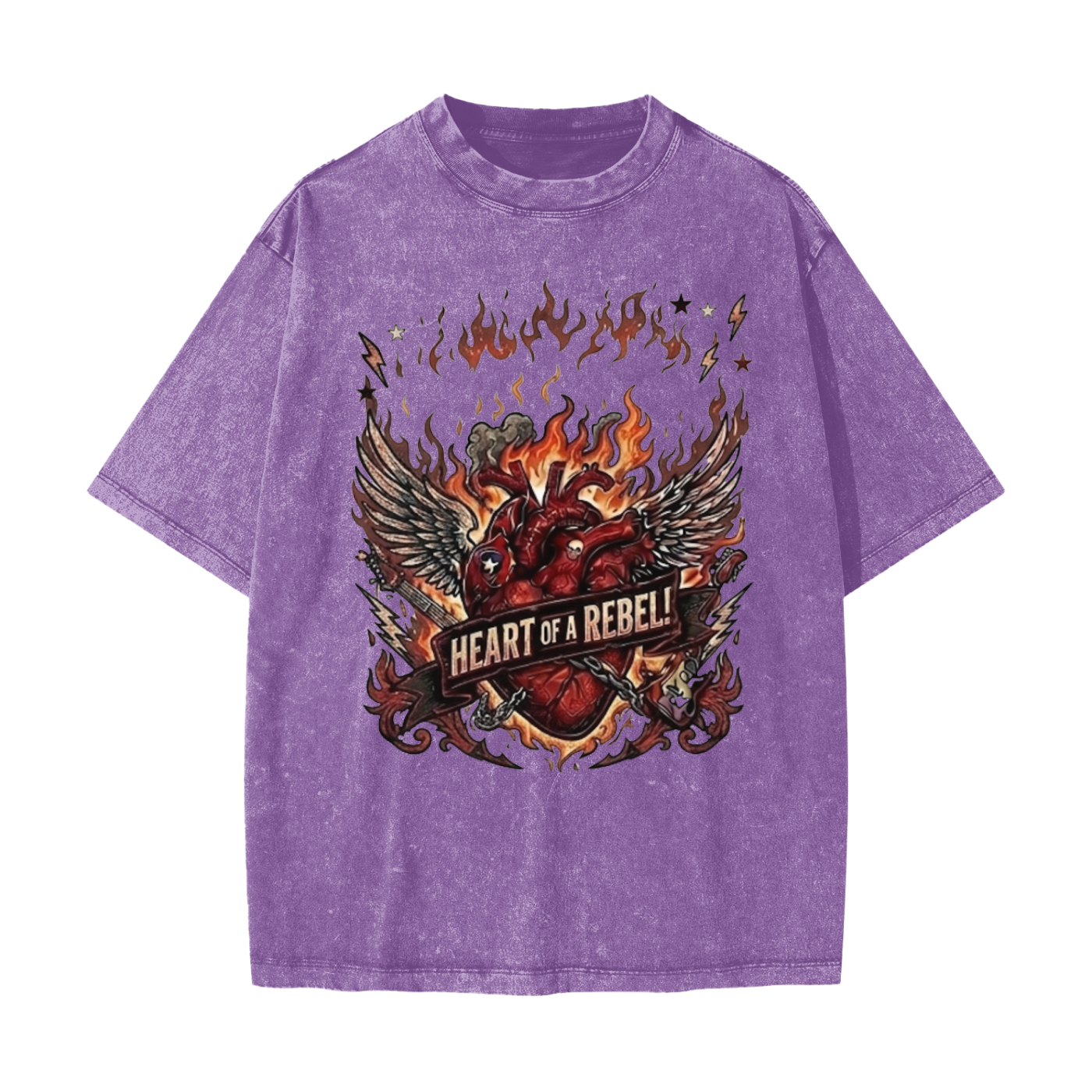 Heavyweight Snow Washed T-Shirt
