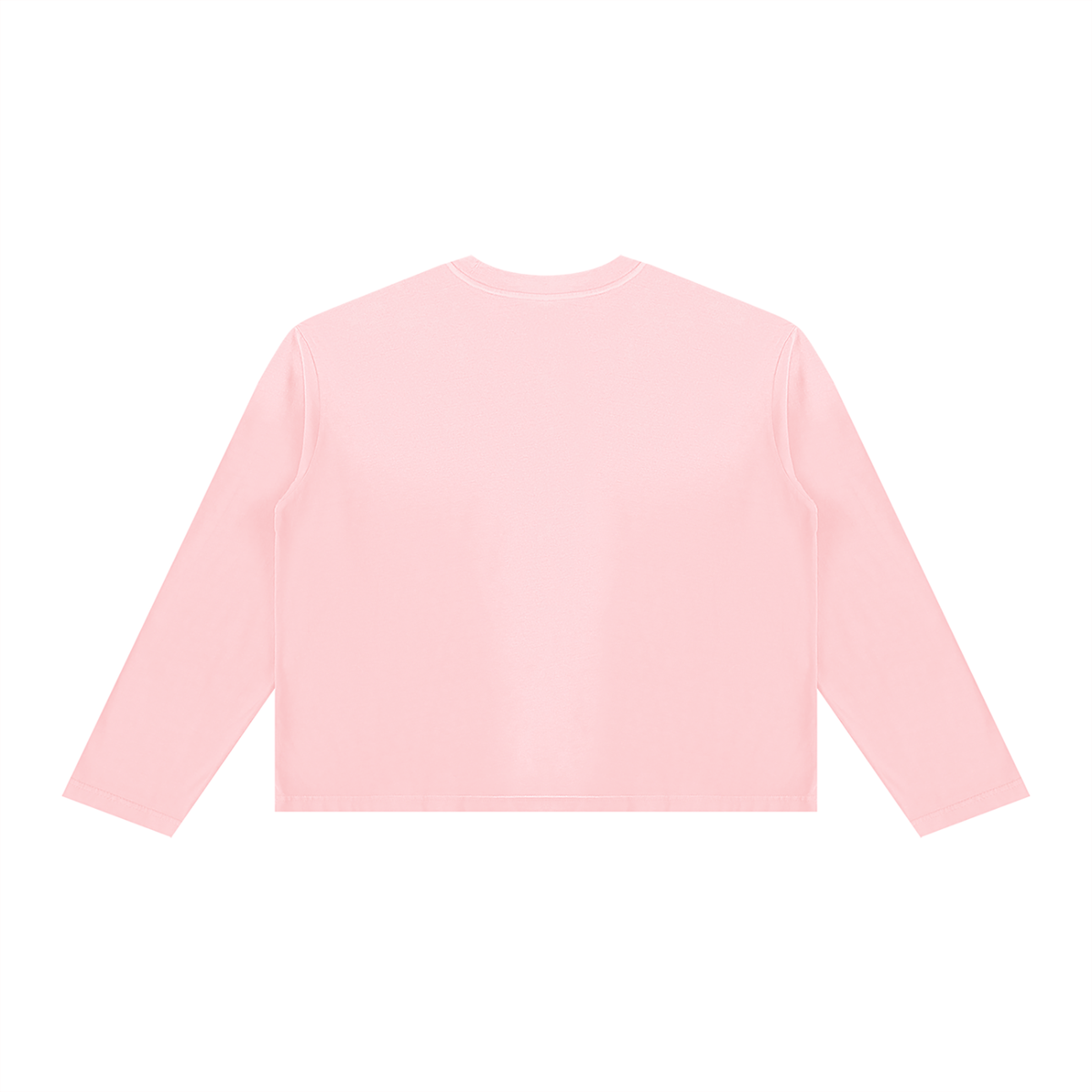 "Catch Me If You Can"Unisex Sunfade Boxy Long Sleeve T-Shirt
