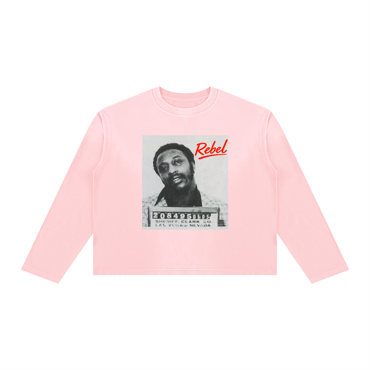 Unisex Sunfade Boxy Long Sleeve T-Shirt